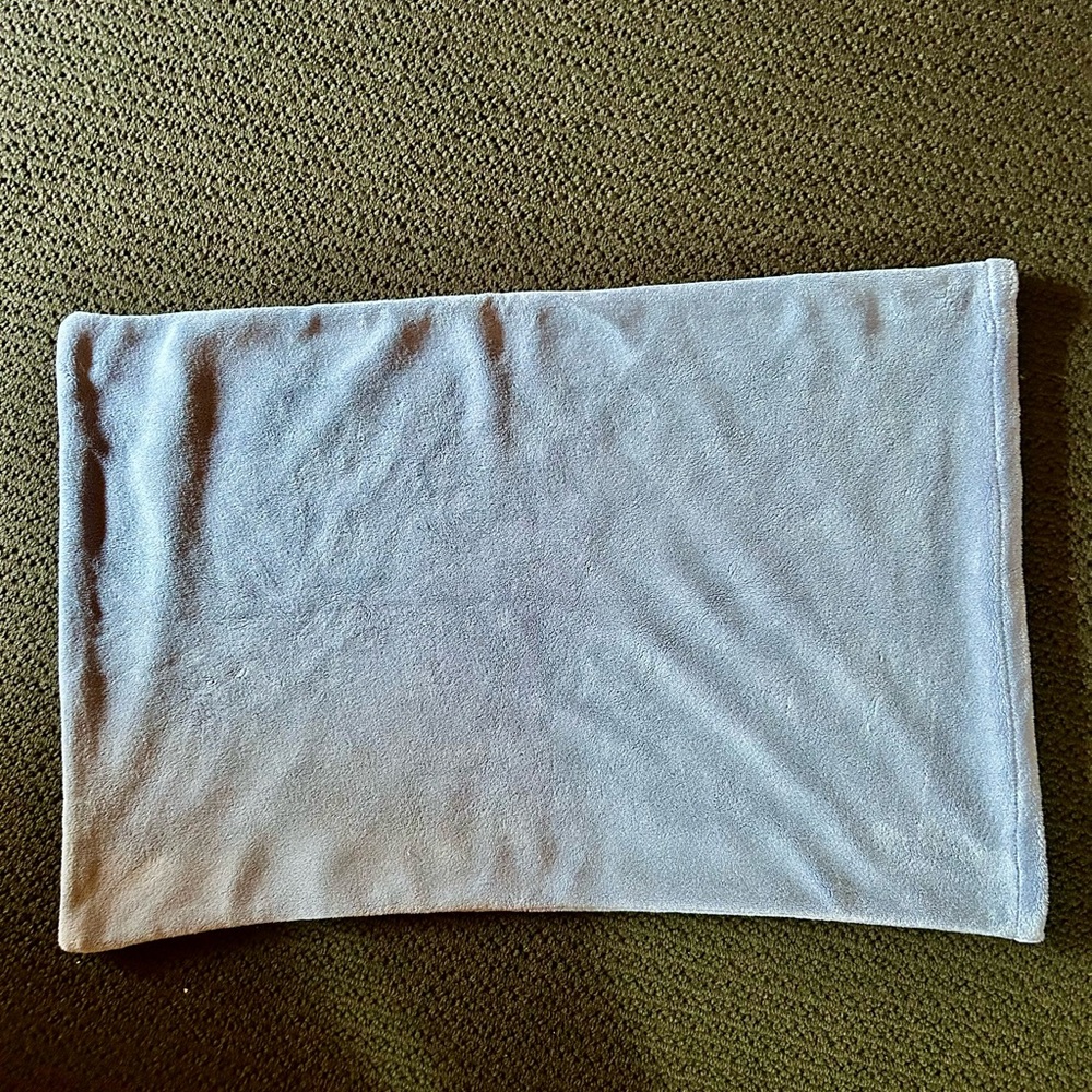 The Company Store Blue  Fleece King Pillowcase
